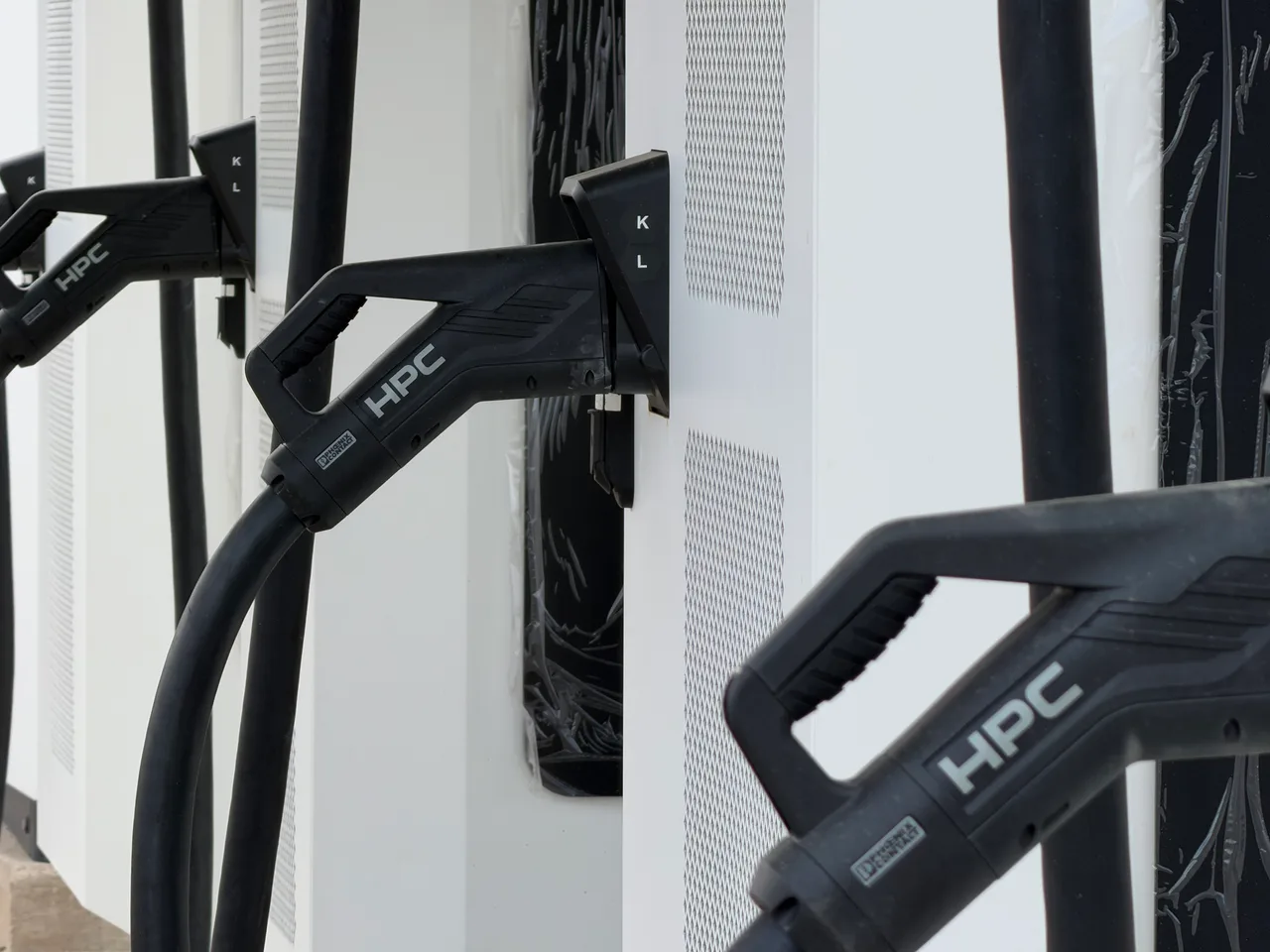 Conectores de puntos de recarga rápida de alta potencia para vehículo eléctrico en Valencia